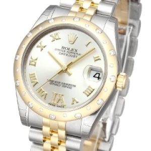 Rolex Damklocka 178343-0012 Datejust Lady Silverfärgad/Stål Ø31 mm