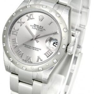 Rolex Damklocka 178344-0011 Datejust Lady Silverfärgad/Stål Ø31 mm