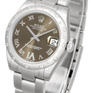 Rolex Damklocka 178344-0017 Datejust Lady Brun/Stål Ø31 mm