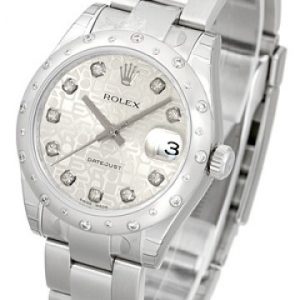 Rolex Damklocka 178344-0031 Datejust Lady Silverfärgad/Stål Ø31 mm