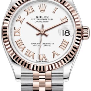 Rolex Damklocka 278271-0002 Datejust 31 Vit/18 karat roséguld Ø31 mm