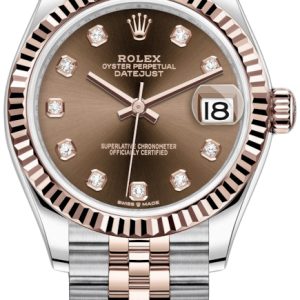 Rolex Damklocka 278271-0028 Datejust 31 Brun/18 karat roséguld Ø31