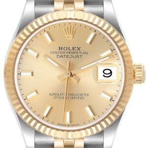 Rolex Damklocka 278273-0014 Datejust 31 Gulguldstonad/18 karat gult