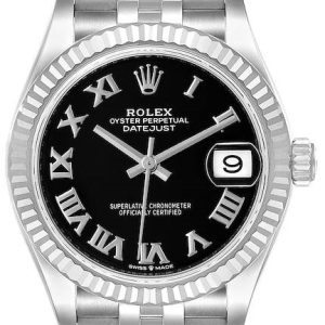 Rolex Damklocka 278274-0002 Datejust 31 Svart/Stål Ø31 mm