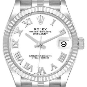 Rolex Damklocka 278274-0010 Datejust 31 Vit/Stål Ø31 mm