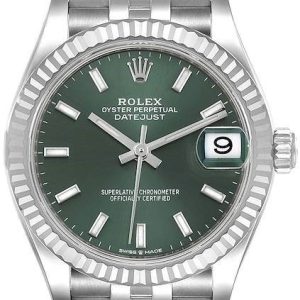 Rolex Damklocka 278274-0018 Datejust 31 Grön/Stål Ø31 mm