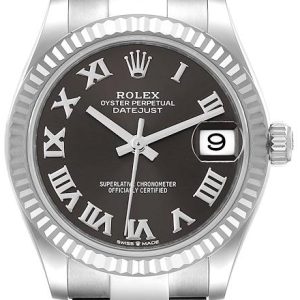 Rolex Damklocka 278274-0021 Datejust 31 Grå/Stål Ø31 mm