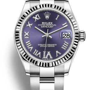 Rolex Damklocka 278274-0025 Datejust 31 Lila/Stål Ø31 mm