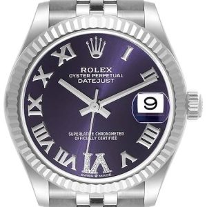 Rolex Damklocka 278274-0026 Datejust 31 Lila/Stål Ø31 mm