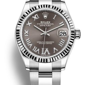 Rolex Damklocka 278274-0027 Datejust 31 Grå/Stål Ø31 mm