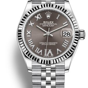 Rolex Damklocka 278274-0028 Datejust 31 Grå/Stål Ø31 mm