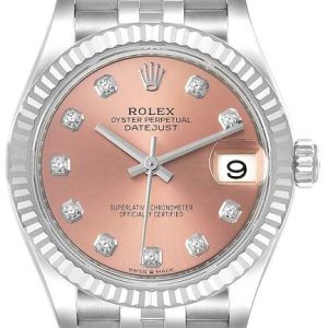 Rolex Damklocka 278274-0032 Datejust 31 Rosa/Stål Ø31 mm