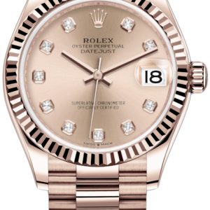 Rolex Damklocka 278275-0031 Datejust 31 Roséguldstonad/18 karat