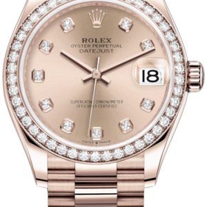 Rolex Damklocka 278285RBR-0025 Datejust 31 Roséguldstonad/18 karat