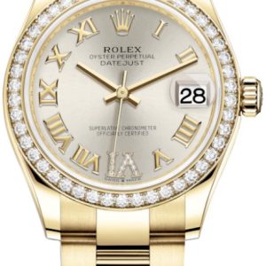 Rolex Damklocka 278288RBR-0019 Datejust 31 Silverfärgad/18 karat