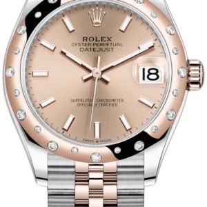 Rolex Damklocka 278341RBR-0010 Datejust 31 Roséguldstonad/18 karat