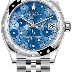 Rolex Damklocka 278344RBR-0038 Datejust 31 Blå/Stål Ø31 mm