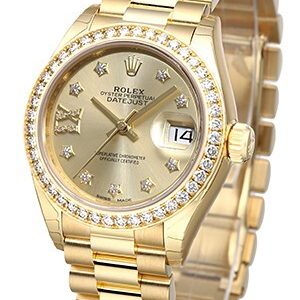 Rolex Damklocka 279138RBR-0006 Lady-Datejust 28 Gulguldstonad/18