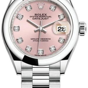 Rolex Damklocka 279166-0005 Lady-Datejust 28 Rosa/Platina Ø28 mm