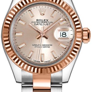 Rolex Damklocka 279171-0002 Lady-Datejust 28 Roséguldstonad/18 karat