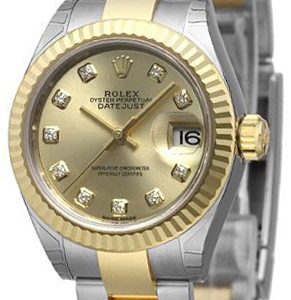 Rolex Damklocka 279173-0012 Lady-Datejust 28 Gulguldstonad/18 karat