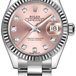 Rolex Damklocka 279174-0004 Lady-Datejust 28 Rosa/Stål Ø28 mm