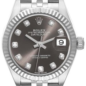 Rolex Damklocka 279174-0016 Lady-Datejust 28 Grå/Stål Ø28 mm