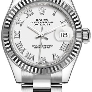 Rolex Damklocka 279174-0020 Lady-Datejust 28 Vit/Stål Ø28 mm