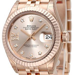 Rolex Damklocka 279175-0006 Lady-Datejust 28 Roséguldstonad/18 karat