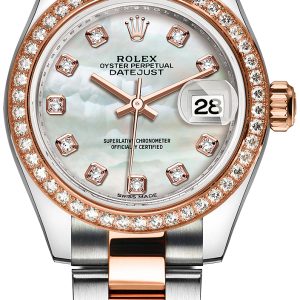 Rolex Damklocka 279381RBR-0014 Lady-Datejust 28 Vit/18 karat