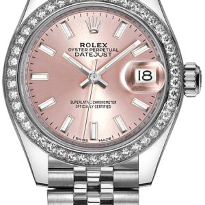 Rolex Damklocka 279384RBR-0001 Lady-Datejust 28 Rosa/Stål Ø28 mm