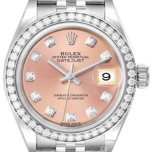 Rolex Damklocka 279384RBR-0003 Lady-Datejust 28 Rosa/Stål Ø28 mm