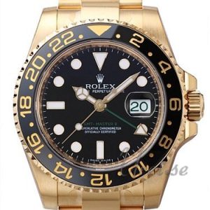 Rolex GMT-Master II Herrklocka 116718LN-0001 Svart/18 karat gult guld