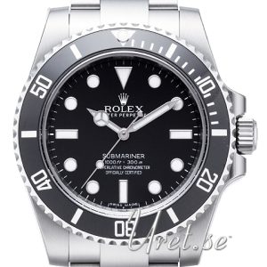 Rolex Herrklocka 114060-0002 Submariner Svart/Stål Ø40 mm