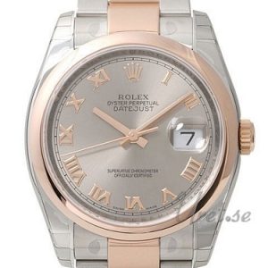 Rolex Herrklocka 116201-0090 Datejust Gold/Steel Silverfärgad/18