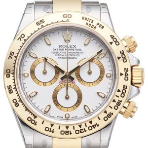 Rolex Herrklocka 116503-0001 Cosmograph Daytona Vit/18 karat gult