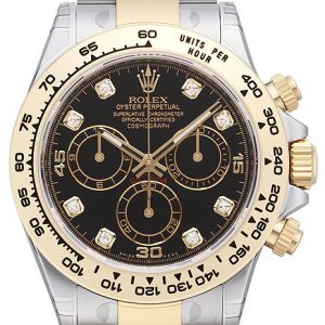 Rolex Herrklocka 116503-0008 Cosmograph Daytona Svart/18 karat gult