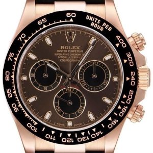 Rolex Herrklocka 116515LN-0041 Cosmograph Daytona Brun/Gummi Ø40 mm