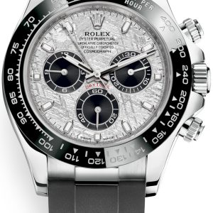 Rolex Herrklocka 116519LN-0038 Cosmograph Daytona Silverfärgad/Gummi