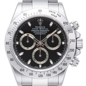 Rolex Herrklocka 116520/2 Daytona Svart/Stål Ø40 mm