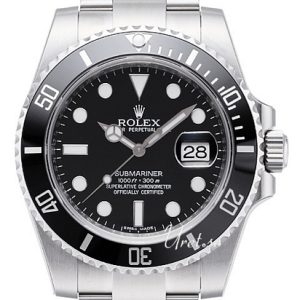 Rolex Herrklocka 116610LN-0001 Submariner Svart/Stål Ø40 mm