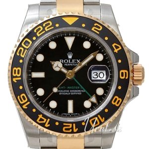 Rolex Herrklocka 116713LN-0001 GMT-Master II Svart/18 karat gult guld