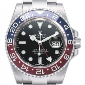 Rolex Herrklocka 116719BLRO-0001 GMT-Master II Svart/18 karat vitt