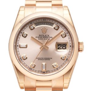 Rolex Herrklocka 118205F-0023 Day-Date 36 Rosa/18 karat roséguld