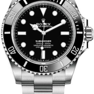 Rolex Herrklocka 124060-0001 Submariner Svart/Keramik Ø41 mm