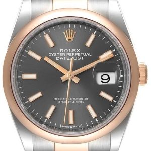 Rolex Herrklocka 126201-0014 Datejust 36 Grå/Stål Ø36 mm