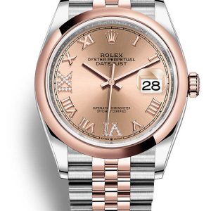 Rolex Herrklocka 126201-0027 Datejust 36 Champagnefärgad/Stål Ø36