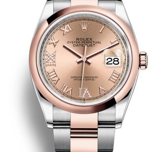 Rolex Herrklocka 126201-0028 Datejust 36 Champagnefärgad/Stål Ø36