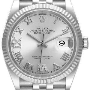 Rolex Herrklocka 126234-0029 Datejust 36 Silverfärgad/Stål Ø36 mm