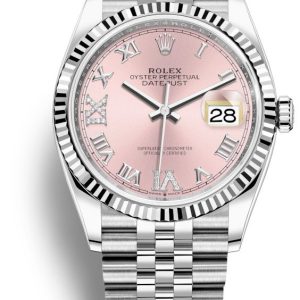 Rolex Herrklocka 126234-0031 Datejust 36 Rosa/Stål Ø36 mm